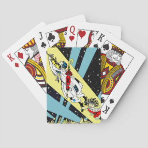 Viperetta vliegt naar de maan pokerkaarten
