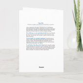 Viperfish "Long in the Tooth" Verjaardag Kaart (Achterkant)