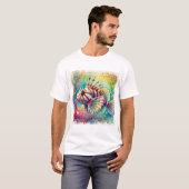 Viperfish Stomiiformes 080824AREF146 - Watercolor T-shirt (Voorkant volledig)