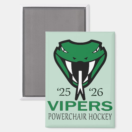 Vipers magnet (Voorkant / Achterkant)