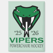 Vipers magnet (Voorkant)
