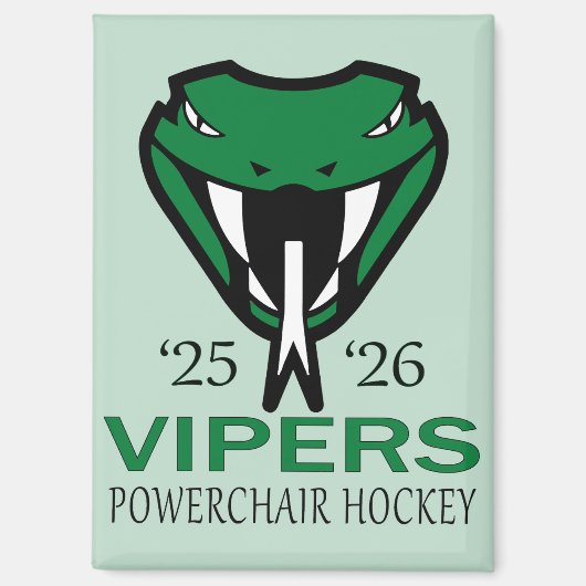 Vipers magnet (Voorkant)