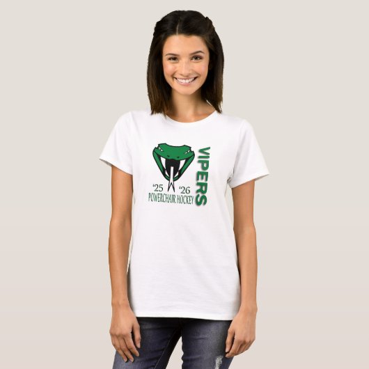 vipers woman  t-shirt (Voorkant volledig)