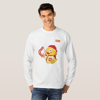 VIPKID Chinees Shirt met lange beschermhoes (Manne