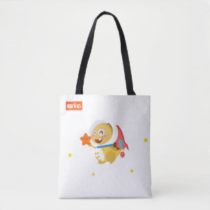 VIPKID Cosmic Dino Canvas tas
