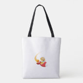 VIPKID Cosmic Dino Canvas tas (Achterkant)