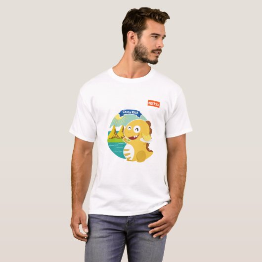 VIPKID Costa Rica T-Shirt (Voorkant volledig)