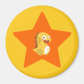 VIPKID Dino Magnet Star (Voorkant)