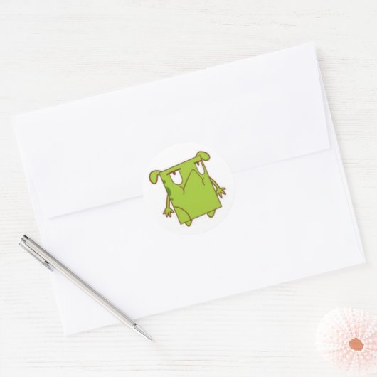 VIPKID Groene Sticker (Envelop)