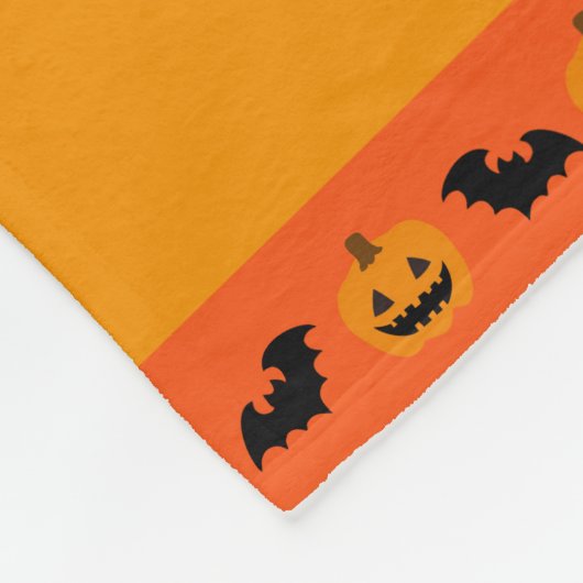 VIPKID Halloween Blanket A Fleece Deken (Hoek)