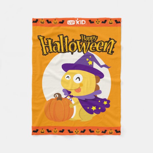 VIPKID Halloween Blanket A Fleece Deken (Voorkant)