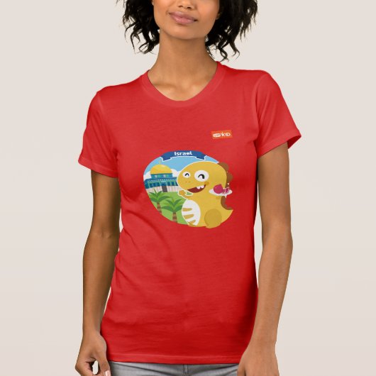 VIPKID Israel T-Shirt (oranje) (Voorkant)