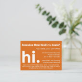 VIPKID-leraar verwijzing/wervingskaarten Aanbevelingskaartje (Staand voorkant)