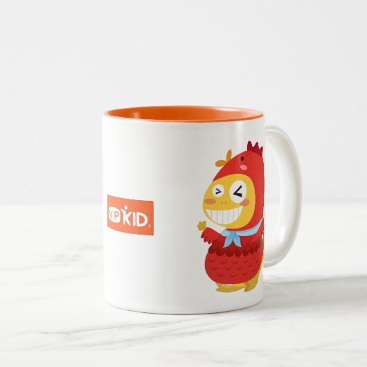 VIPKID Rooster Dino Mok (Voorkant rechts)