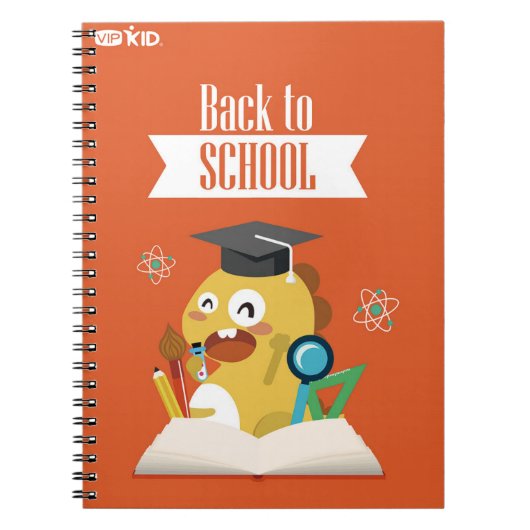 VIPKID Terug naar schoolnotebook 1 Notitieboek (Voorkant)