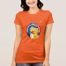 VIPKID USA T-Shirt (oranje)