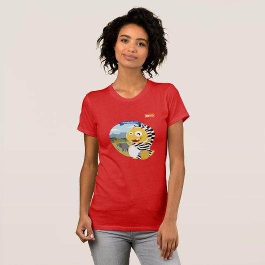 VIPKID Zuid-Afrika T-Shirt (oranje) (Voorkant volledig)