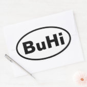 VIR BuHi Ovale Sticker (Envelop)