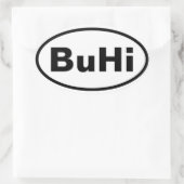VIR BuHi Ovale Sticker (Tas)
