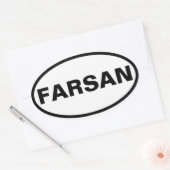VIR Farsan Ovale Sticker (Envelop)