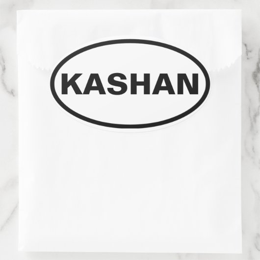 VIR Kashan Ovale Sticker (Tas)