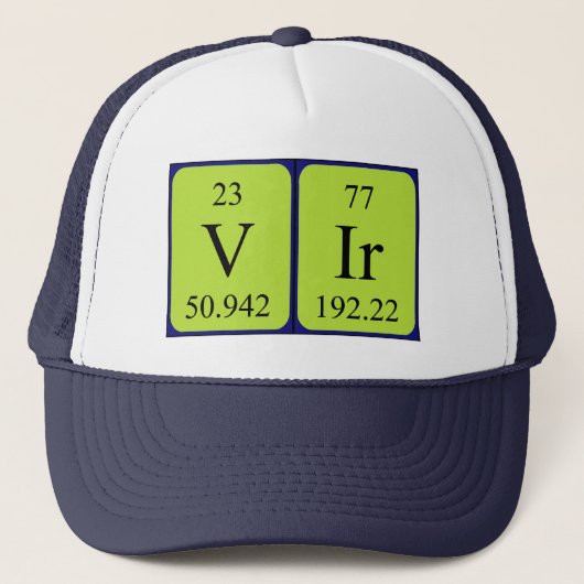 Vir periodiek lijstnaam pet (Voorkant)
