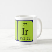 Vir periodieke lijstnaam mok (Voorkant rechts)