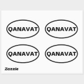 VIR Qanavat Ovale Sticker (Vel)