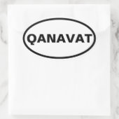VIR Qanavat Ovale Sticker (Tas)