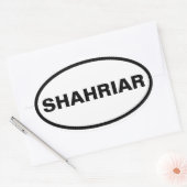 VIR Shahriar Ovale Sticker (Envelop)
