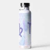  viraal astrologisch gebaar Aangepast Paars Waterfles (Rechts)