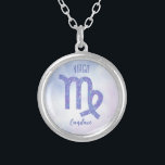 viraal astrologisch gebaar Aangepast Paars Zilver Vergulden Ketting<br><div class="desc">Dit ,  gepersonaliseerde paarse en lavender Virgo ketting kenmerkt je astrologische teken van de Zodiac in een mooie glans zoals de constellaties. Pas dit schattige geschenk met jouw naam in prachtig krullend manuscript voor iemand met een late verjaardag van Augustus of vroege September aan.</div>