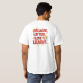 Viraal Cute Typography T-shirt Dat Snel Verkoopt (Achterkant volledig)