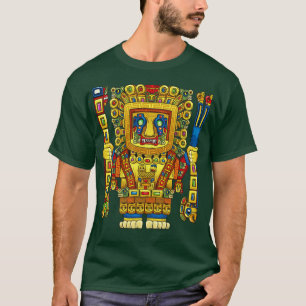 Viracocha Inca God Mythology Ancient Mayan Andes W T-shirt