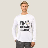 Viral 2025 Miljardair Ghost Halloween Tri-Blend Shirt (Voorkant)