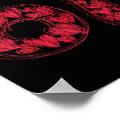 Viral 67 Hand-drawn Hearts Valentine's Day Cute Te Poster (Hoek)