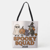 Viral Spooky Squad 2025 Tote Bag (Voorkant)