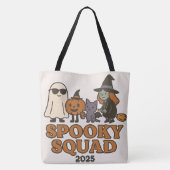 Viral Spooky Squad 2025 Tote Bag (Achterkant)