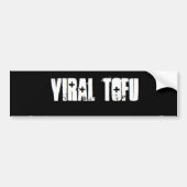 Viral Tofu Bumpersticker (Voorkant)