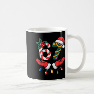 Virale 67 Handen Gebaar Candy Canes Kerstman Vakan Koffiemok