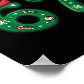 Virale 67 Kerst Elf Hoed 6 7 Trend Meme Zes Zeven Poster (Hoek)