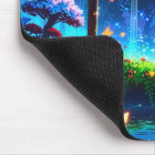 Virale anime natuur wallpaper in 4K kwaliteit Muismat (Hoek)