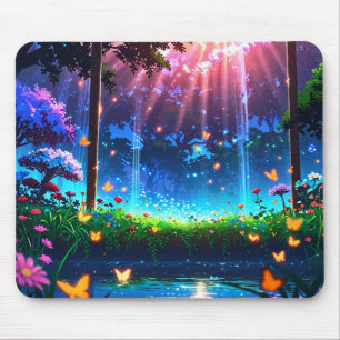Virale anime natuur wallpaper in 4K kwaliteit Muismat