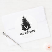 Virale LogoSticker Ronde Sticker (Envelop)