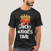 Virale meme kip nugget trend chicky nuggies tim t-shirt (Voorkant)