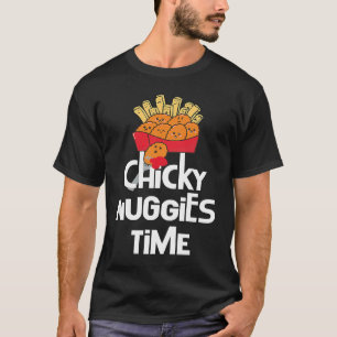 Virale meme kip nugget trend chicky nuggies tim t-shirt