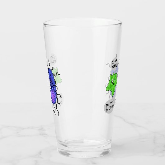 Virale microben glas (Links)