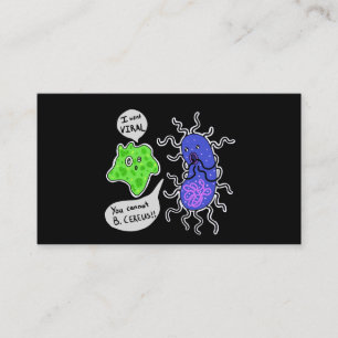 Virale microben visitekaartje