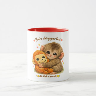 Virale Stomp Aap Knuffel Mok Japanse Makaak Baby