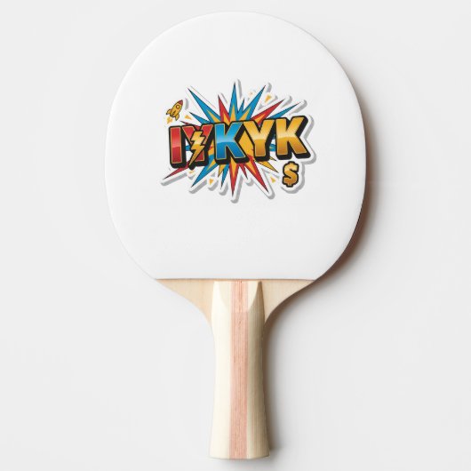 ViralVibes Collectie Tafeltennisbatje (Voorkant)